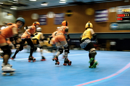 Women RollerDerby ,NYC  '07  